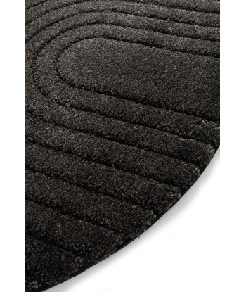 Tapis Épais Rond Noir - ATHENA - ∅ 160 acheter