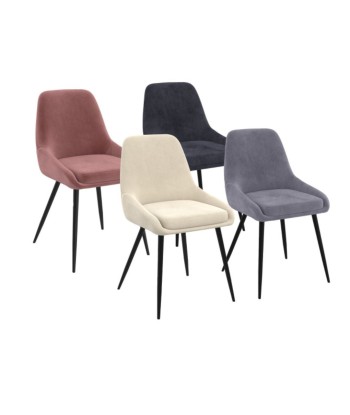 Lot de 4 chaises Olivia mix couleurs online