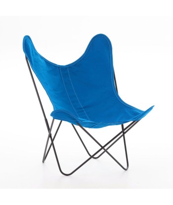 Fauteuil AA, coton bleu prix