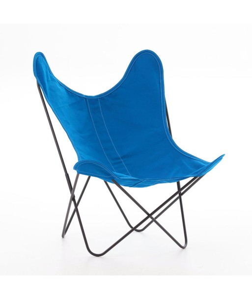 Fauteuil AA, coton bleu prix