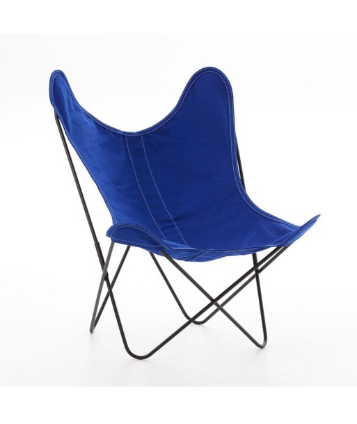 Fauteuil AA, coton bleu roi Amélioration de cerveau avec