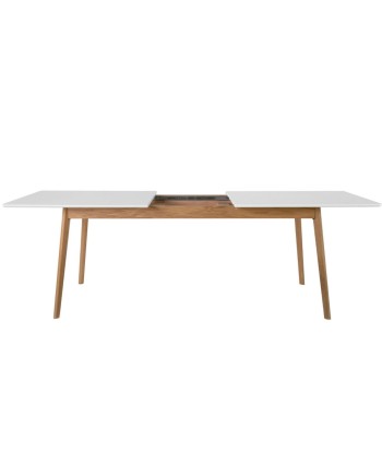 Table à manger scandinave extensible 8 à 12 personnes - Léger défaut à prix réduit toute l'année