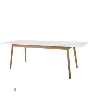 Table à manger scandinave extensible 8 à 12 personnes - Léger défaut à prix réduit toute l'année