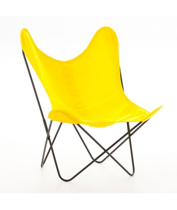 Fauteuil AA, coton jaune les muscles