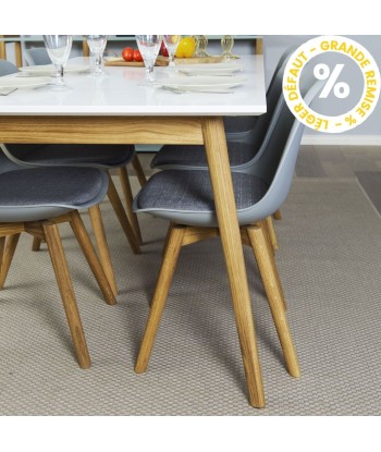 Table à manger extensible en bois 180-240x90cm - Léger défaut l'achat 