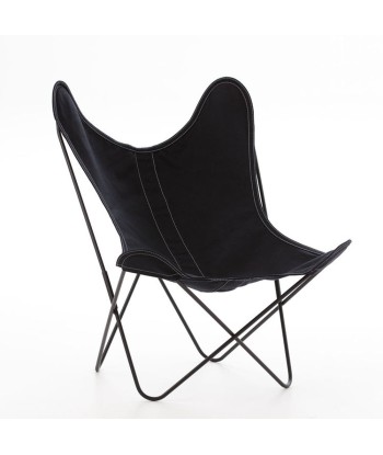 Fauteuil AA, coton noir Venez acheter