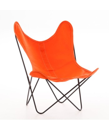 Fauteuil AA, coton orange Les êtres humains sont 