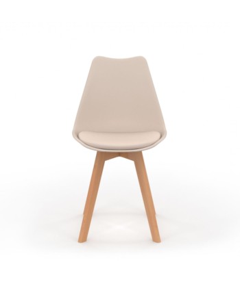 Lot de 6 chaises scandinaves Nordia mix couleurs prix