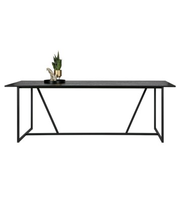 Table à manger en frêne brossé 220x90 cm - Léger défaut Profitez des Offres !