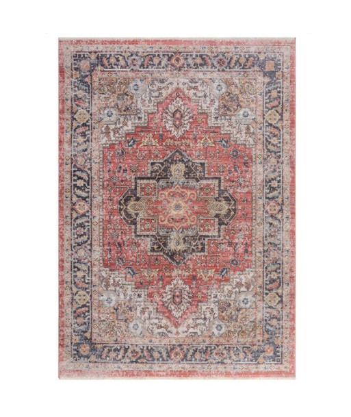 Tapis Dahria traditionnel rouge vintage acheter