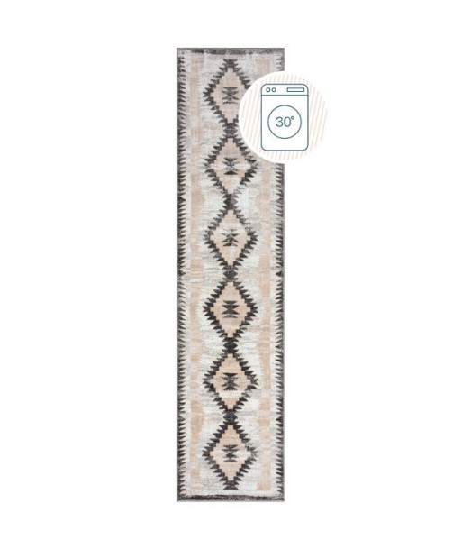 Tapis lavable de couloir Millie losange Jusqu'à 80% De Réduction