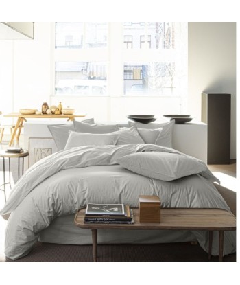 Housse de couette 2 personnes + 2 Taies en percale de coton Bâton Rouge chez Cornerstreet bien 