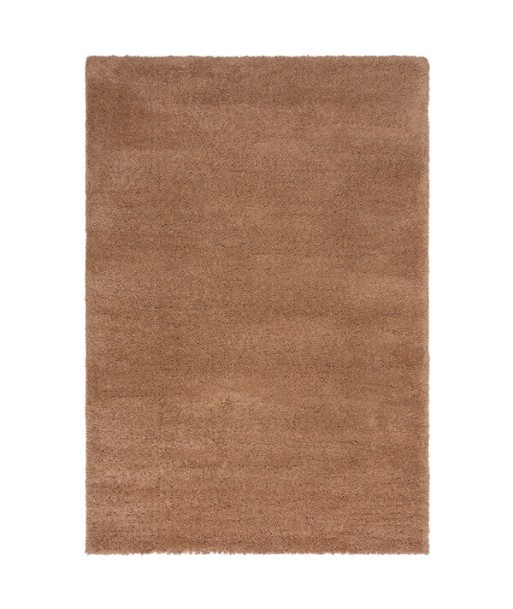 Tapis shaggy beige Voir les baskets