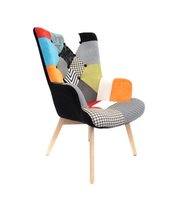 Fauteuil Multicolore Helsinki Patchwork acheter