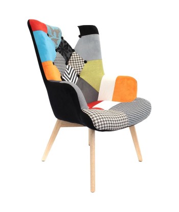 Fauteuil Multicolore Helsinki Patchwork acheter