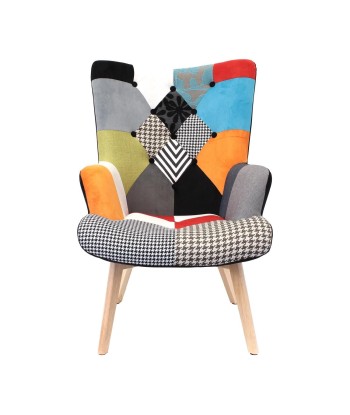 Fauteuil Multicolore Helsinki Patchwork acheter