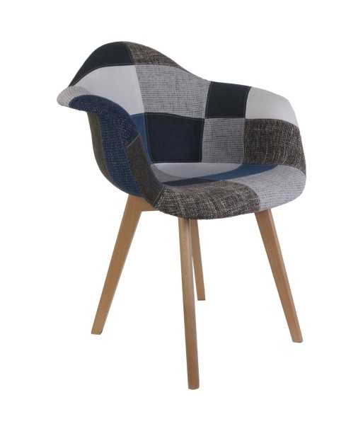 Fauteuil Bleu Gris Scandinave une grave pollution 