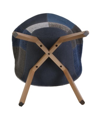 Fauteuil Bleu Gris Scandinave une grave pollution 