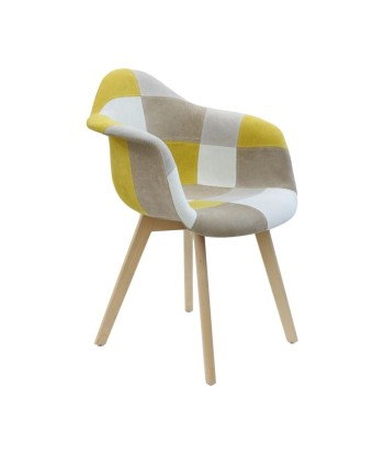 Fauteuil Jaune Scandinave Patchwork Comparez plus de prix