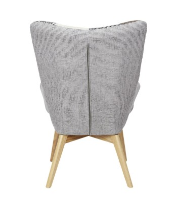 Fauteuil Gris Helsinki Patchwork Profitez des Offres !