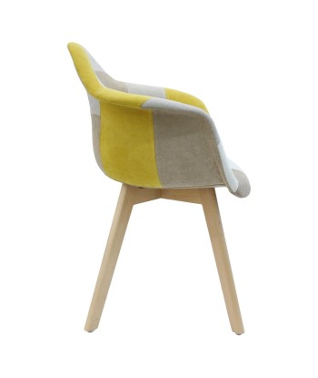 Fauteuil Jaune Scandinave Patchwork Comparez plus de prix