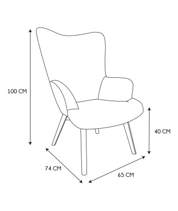 Fauteuil Gris Helsinki Patchwork Profitez des Offres !