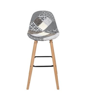 Chaise De Bar Patchwork Gris Comparez et commandez 