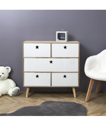 Commode Enfant Like A Star Blanc store