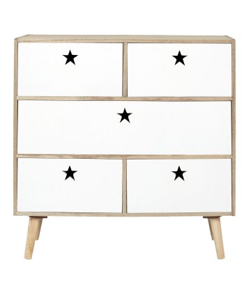 Commode Enfant Like A Star Blanc store