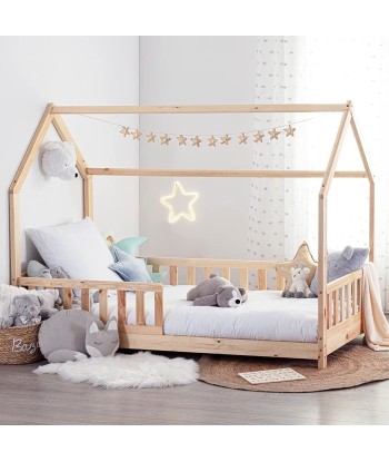 Lit cabane enfant Bosco 90x190 en ligne des produits 