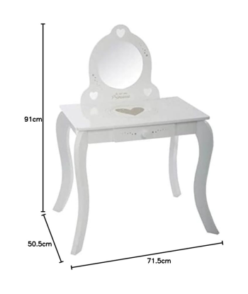 Coiffeuse Avec Tabouret Pour Enfant JUSQU'A -70%! 