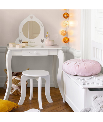 Coiffeuse Avec Tabouret Pour Enfant JUSQU'A -70%! 