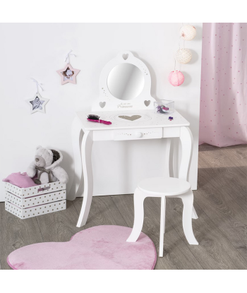 Coiffeuse Avec Tabouret Pour Enfant JUSQU'A -70%! 